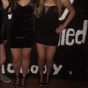 Bodycon Black mini dress